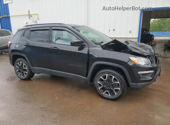3C4NJDAB6MT514020 2021 JEEP COMPASS Черный Передняя правая четверть