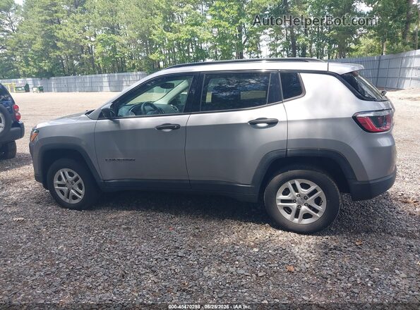 3C4NJDAB7JT116617 2018 JEEP COMPASS Silver Vista interior de 360 grados