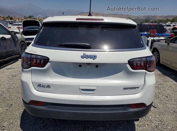3C4NJDAB7NT202662 2022 JEEP COMPASS White Հետևի տեսք