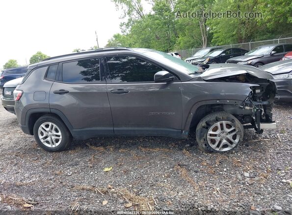 3C4NJDAB8HT698706 2017 JEEP NEW COMPASS Gray უკანა სალონის ხედი
