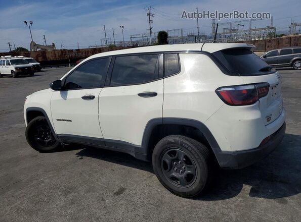 3C4NJDAB8JT163140 2018 JEEP COMPASS Белый Задняя левая четверть
