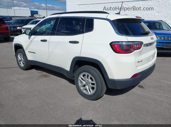 3C4NJDAB8KT619591 2019 JEEP COMPASS White Հետևի ձախ