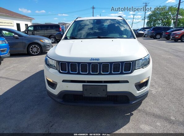 3C4NJDAB8KT619591 2019 JEEP COMPASS White Սարքավորումների վահանակի տեսք