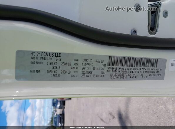 3C4NJDAB8KT619591 2019 JEEP COMPASS White Շարժիչի բաժամունքի տեսք