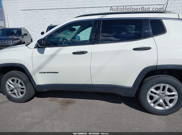 3C4NJDAB8KT619591 2019 JEEP COMPASS White Սալոնի 360 աստիճան տեսք