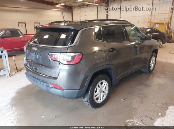 3C4NJDAB8KT649951 2019 JEEP COMPASS Gray Trasero derecho