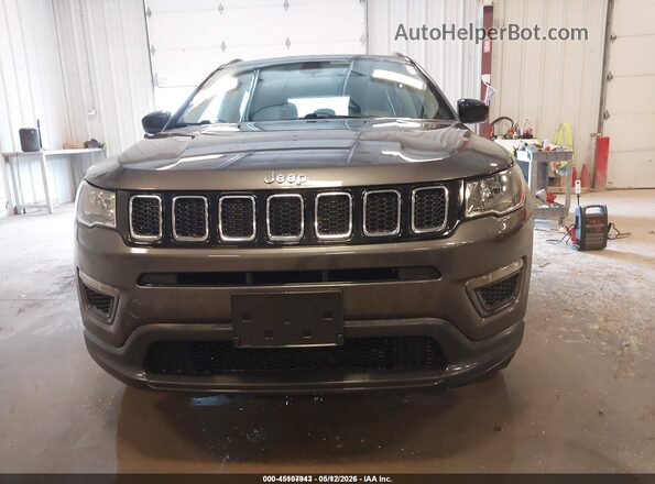 3C4NJDAB8KT649951 2019 JEEP COMPASS Gray Vista del cuadro de instrumentos