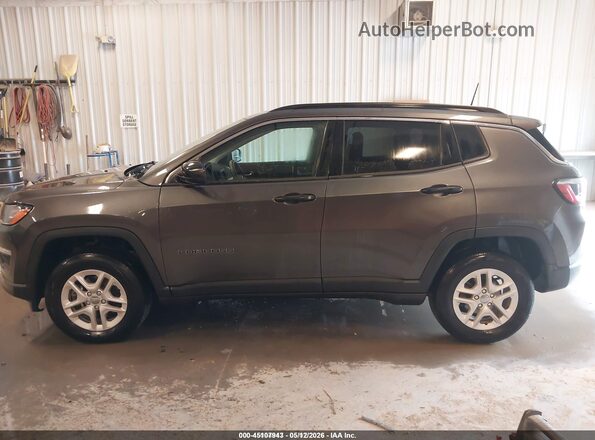 3C4NJDAB8KT649951 2019 JEEP COMPASS Gray Vista interior de 360 grados