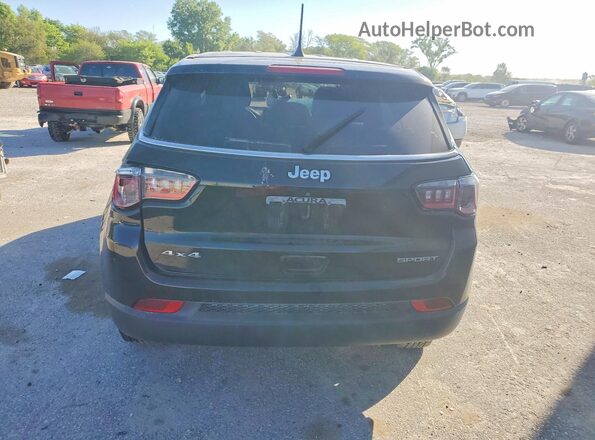 3C4NJDAB8NT121508 2022 JEEP COMPASS Black Rear view