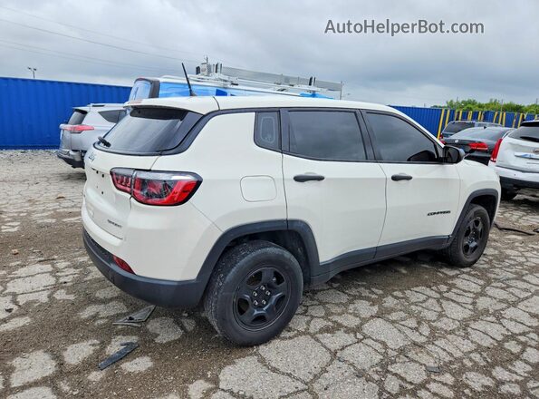 3C4NJDAB9JT308170 2018 JEEP COMPASS White Tył prawy