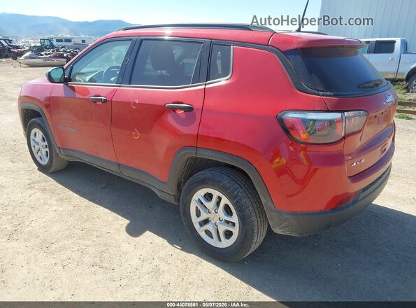 3C4NJDAB9JT392278 2018 JEEP COMPASS Красный 