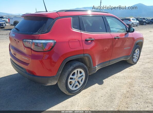 3C4NJDAB9JT392278 2018 JEEP COMPASS Красный 