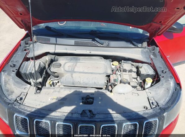 3C4NJDAB9JT392278 2018 JEEP COMPASS Красный 