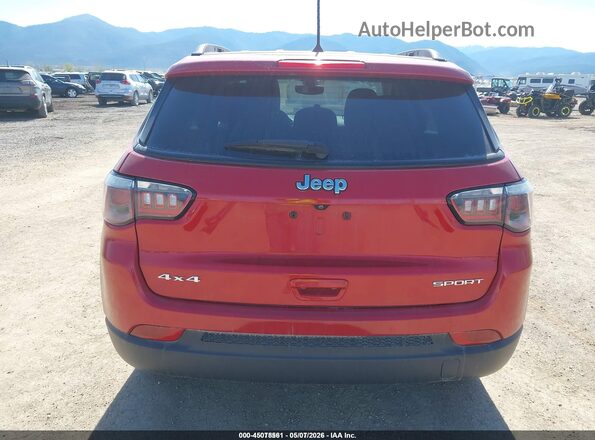 3C4NJDAB9JT392278 2018 JEEP COMPASS Красный 