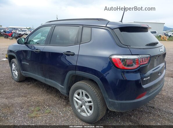 3C4NJDAB9JT413761 2018 JEEP COMPASS Blue 