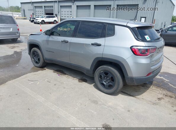3C4NJDAB9KT837331 2019 JEEP COMPASS Silver Հետևի ձախ