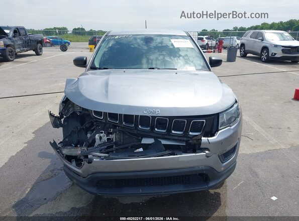 3C4NJDAB9KT837331 2019 JEEP COMPASS Silver Սարքավորումների վահանակի տեսք