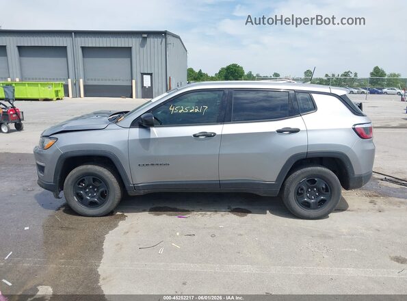 3C4NJDAB9KT837331 2019 JEEP COMPASS Silver Սալոնի 360 աստիճան տեսք