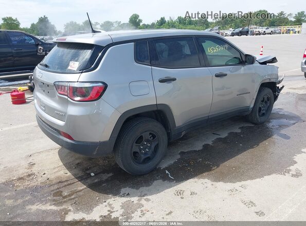 3C4NJDAB9KT837331 2019 JEEP COMPASS Silver Հետևի աջ