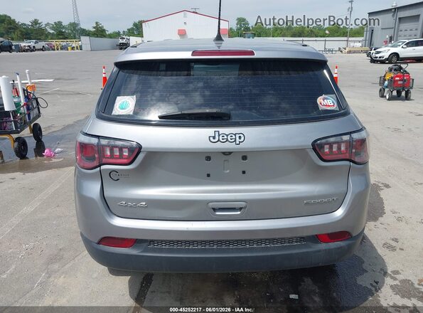 3C4NJDAB9KT837331 2019 JEEP COMPASS Silver 