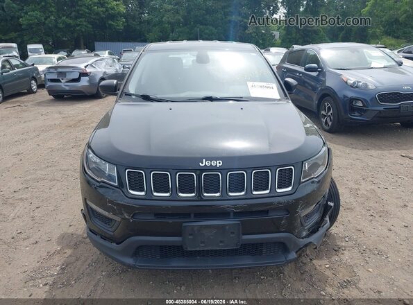 3C4NJDAB9LT137732 2020 JEEP COMPASS Black Vista del cuadro de instrumentos