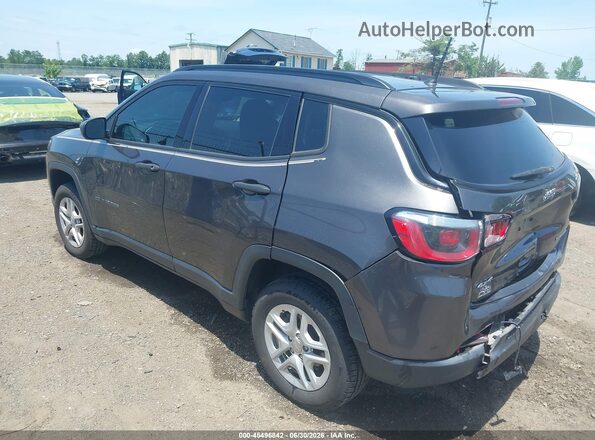 3C4NJDABXJT115865 2018 JEEP COMPASS Gray უკანა მარცხენა