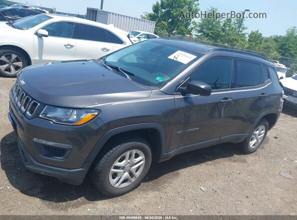 3C4NJDABXJT115865 2018 JEEP COMPASS Gray სალონის 360-გრადუსიანი ხედი