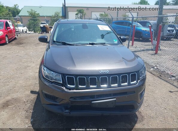 3C4NJDABXJT115865 2018 JEEP COMPASS Gray ხელსაწყოთა პანელის ხედი