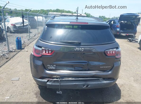 3C4NJDABXJT115865 2018 JEEP COMPASS Gray 