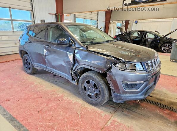 3C4NJDABXJT339069 2018 JEEP COMPASS Gray წინა მარჯვენა