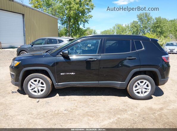 3C4NJDABXJT359645 2018 JEEP COMPASS Черный Панорамный вид салона 360°