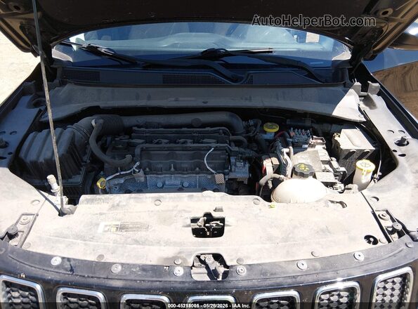 3C4NJDABXJT359645 2018 JEEP COMPASS Черный Вид сзади
