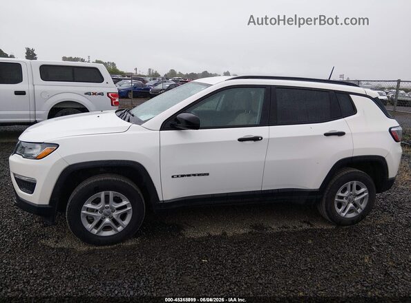 3C4NJDABXJT392290 2018 JEEP COMPASS White 360 interior view