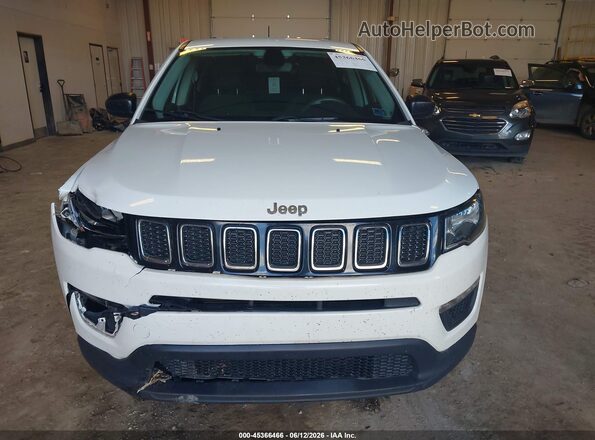 3C4NJDABXKT808002 2019 JEEP COMPASS White Vista del cuadro de instrumentos