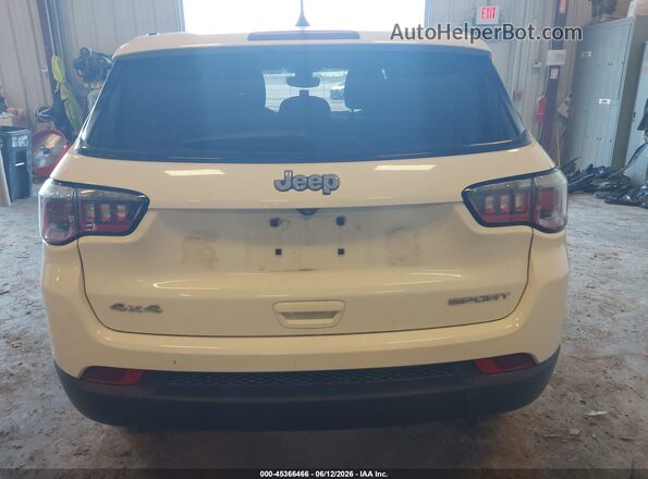 3C4NJDABXKT808002 2019 JEEP COMPASS White 