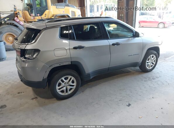 3C4NJDABXLT149548 2020 JEEP COMPASS Gray Trasero derecho