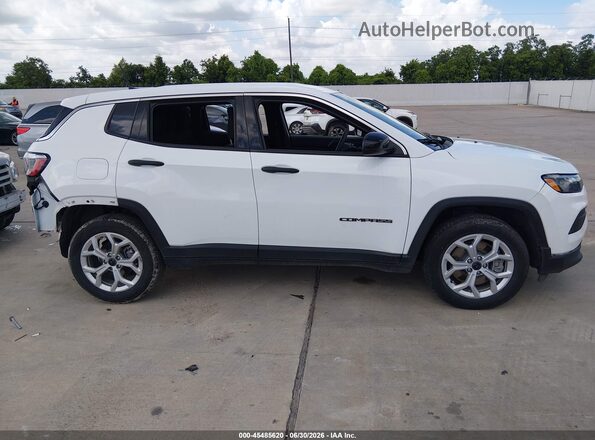 3C4NJDAN1ST540399 2025 JEEP COMPASS Белый Вид задней части салона