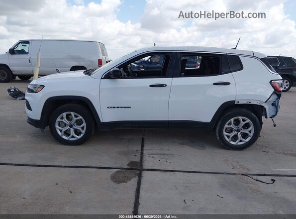 3C4NJDAN1ST540399 2025 JEEP COMPASS Белый Панорамный вид салона 360°