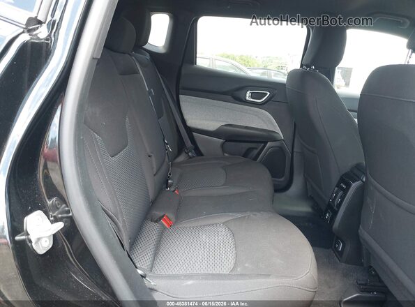 3C4NJDAN2PT520637 2023 JEEP COMPASS Black Vista de la etiqueta del VIN