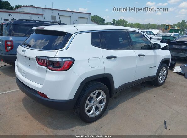 3C4NJDAN2RT175127 2024 JEEP COMPASS White Trasero derecho