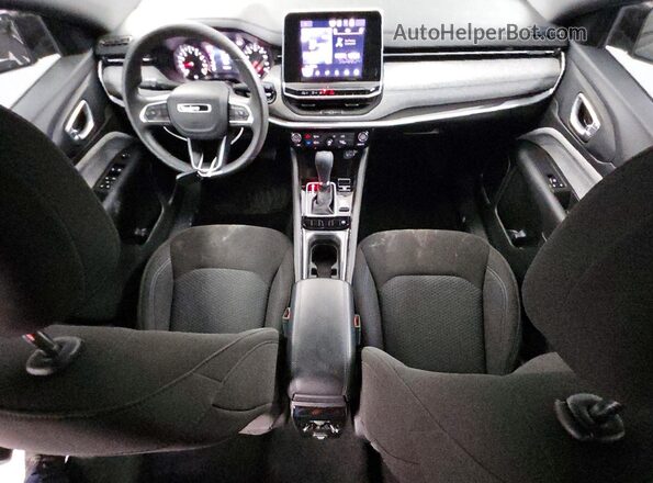 3C4NJDAN2ST544655 2025 JEEP COMPASS Black Widok deski rozdzielczej