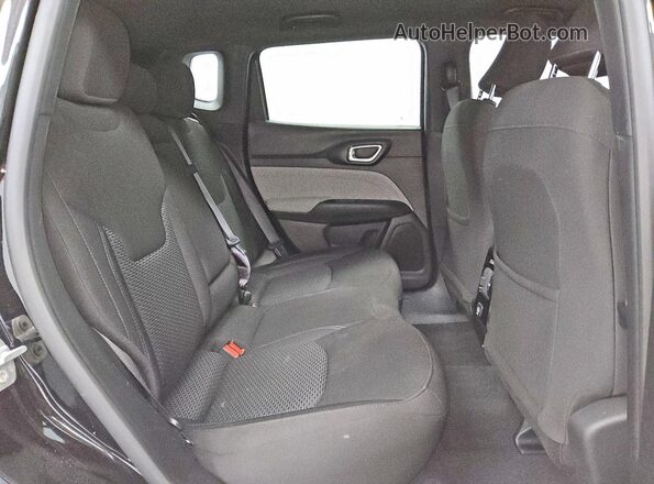 3C4NJDAN2ST544655 2025 JEEP COMPASS Black Widok wnętrza z tyłu