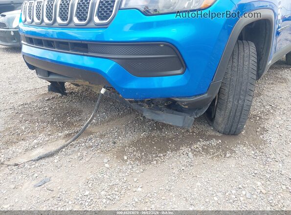 3C4NJDAN4PT512958 2023 JEEP COMPASS Blue Front view