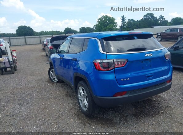 3C4NJDAN4PT512958 2023 JEEP COMPASS Blue Rear left