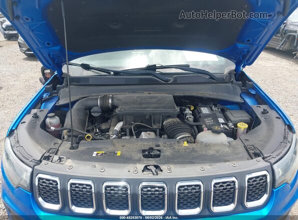 3C4NJDAN4PT512958 2023 JEEP COMPASS Blue Rear view