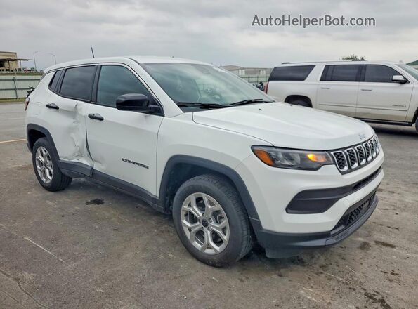 3C4NJDAN6ST528216 2025 JEEP COMPASS White Передня права чверть