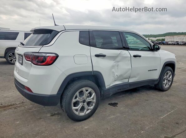 3C4NJDAN6ST528216 2025 JEEP COMPASS White Задня права чверть