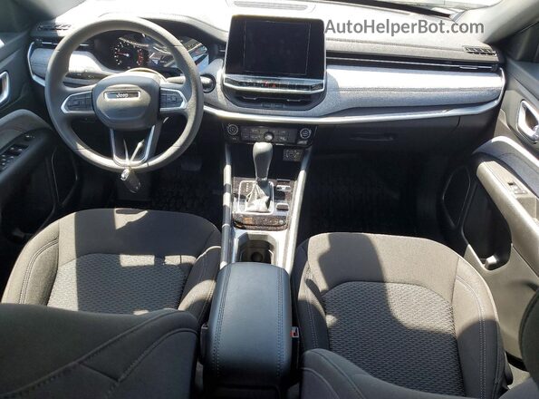 3C4NJDAN6ST528216 2025 JEEP COMPASS White Вид панелі приладів