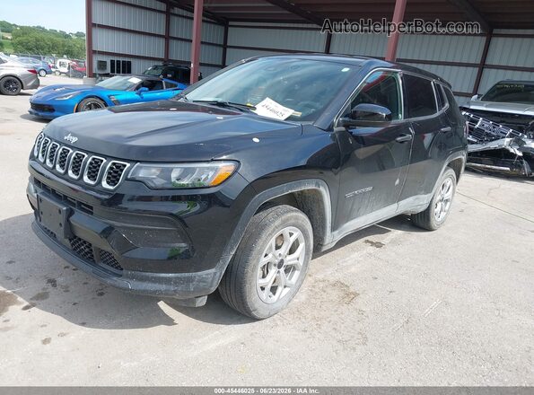 3C4NJDAN7ST508993 2025 JEEP COMPASS Black Передня ліва чверть