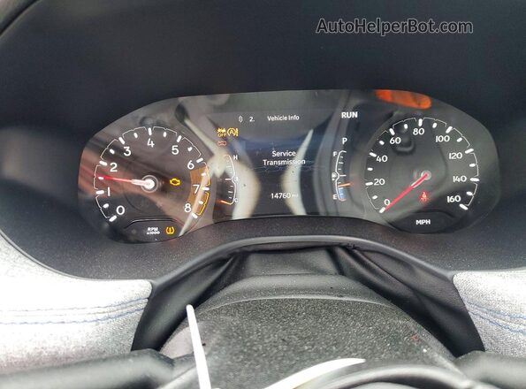 3C4NJDAN7ST528628 2025 JEEP COMPASS Black Instrument cluster view